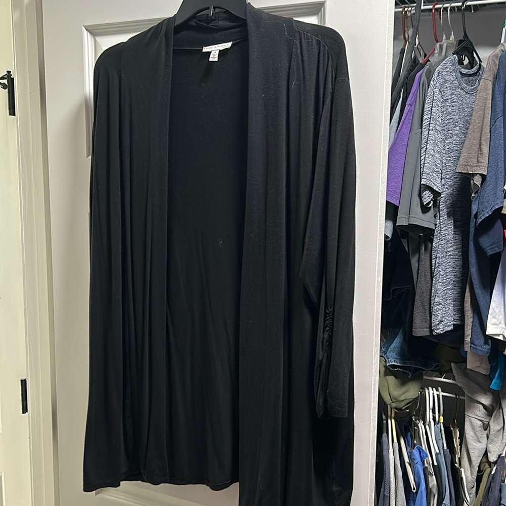 Black 3/4 Sleeve Jacket